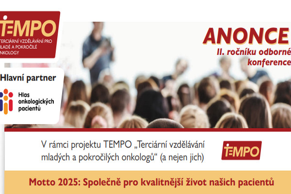 Konference TEMPO 2025 - ANONCE